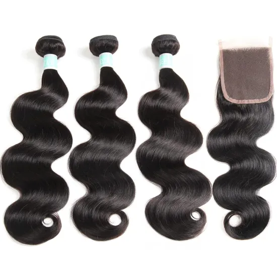 Fast Delivery Peruvian Five Star Real Weave Human Colored Hair 18Inch Body Wave Bundles Extension 20 Inch Body Wave Virgin Hair