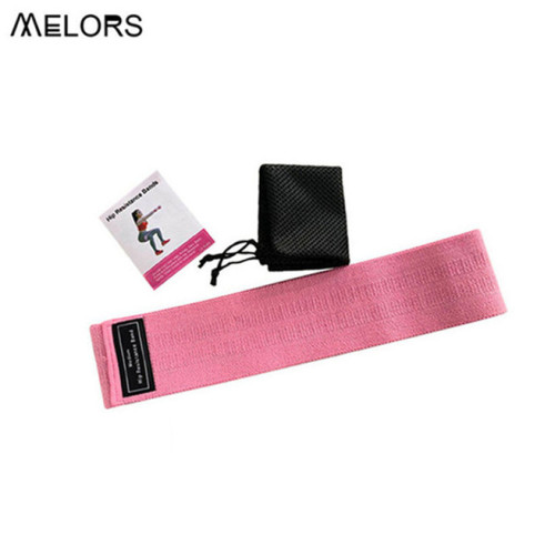 Exercise Resistance Bands Hip Booty Bands Stretch Workout Bands Cotton Resistance Band for Legs and Butt Body