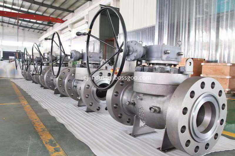 top entry ball valve