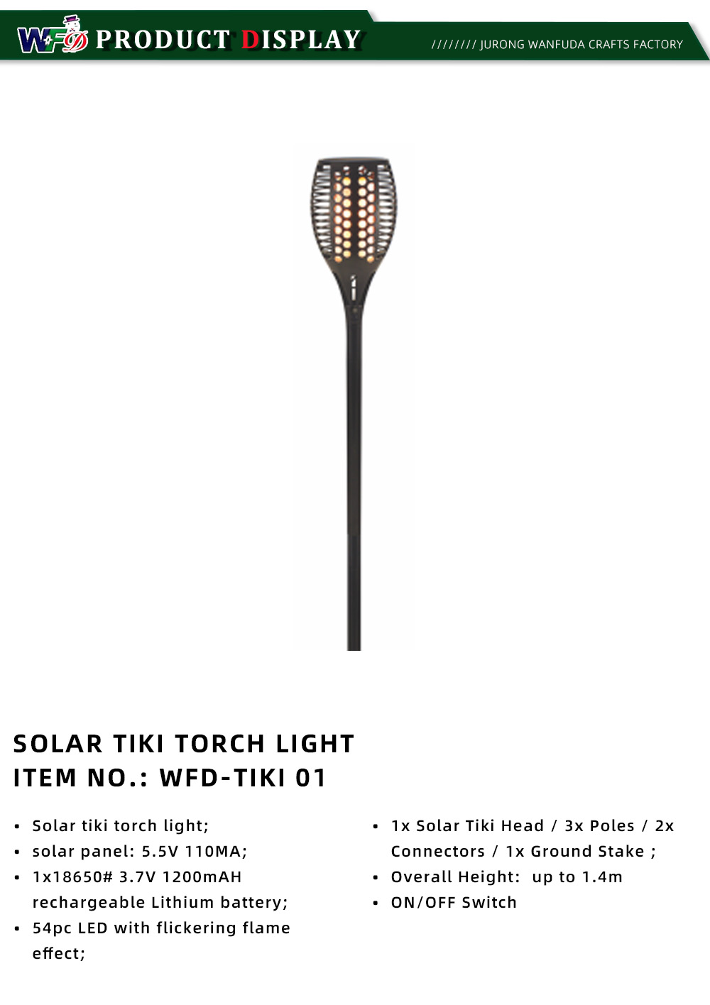 SOLAR LED STRING LIGHT 1-13-X