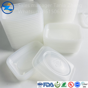 High quality White PP fresh-keeping box (lunch box)