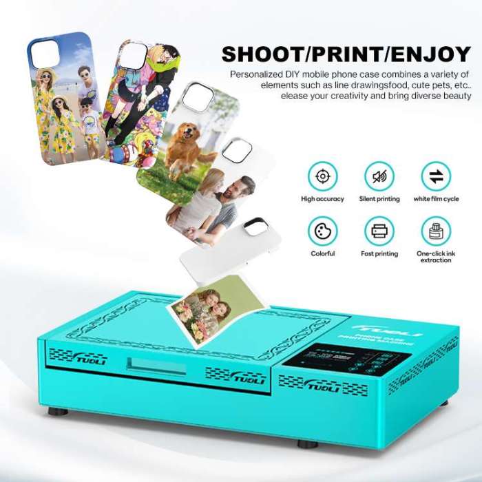 3D Sublimation Photo Mobile Mobile Printing Machine