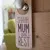 New Promotional advertising plastic caution tag cheap door hangers