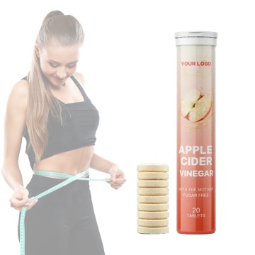 Vegan Body Slim Apple Cider Vinegar Effervescent Tablet