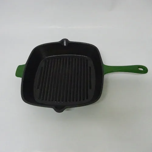Enamel 26cm Cast Iron Skillet/ Frying Pan