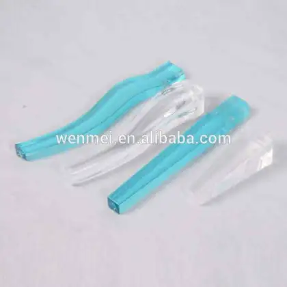 Colored Acrylic Lucite Furniture Leg, bench leg
