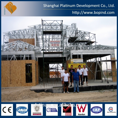 completely factory produced steel frame pods light gauge steel construction