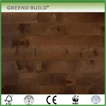 Birch Solid wood flooring water resistant wood flooring