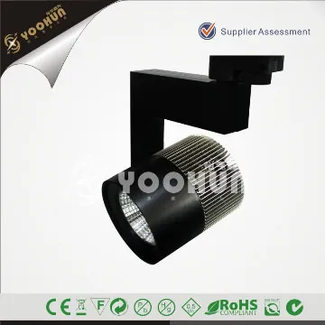 For shop  led track rail lights ,track led commerical lighting