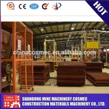 Automatic loading and unloading clay brick