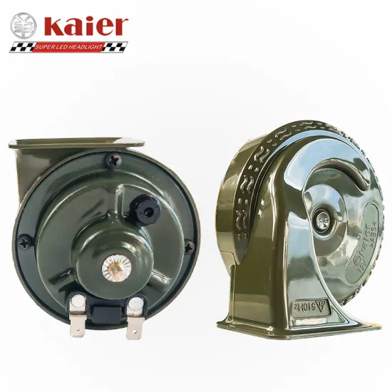 High DB Waterproof Snail Horn for 12V/24V Electric Motorcycles and Cars