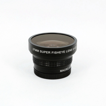 High-Quality 37mm 0.42x Fisheye Lens with Macro Capability