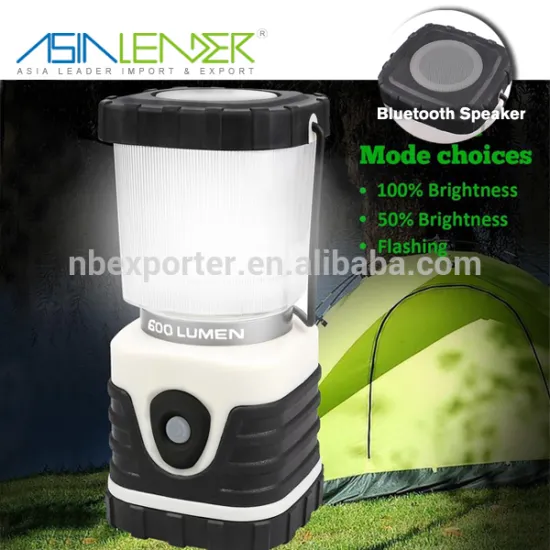 2016 New Design With Blue Tooth Speaker Cree T6 Camping Lantern
