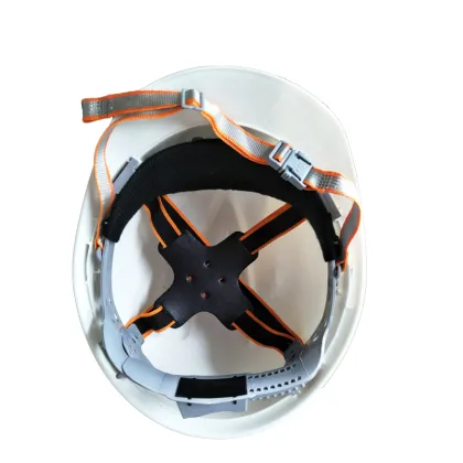 Endurance Plus Visor Safety Helmet with Chin Strap - PE ABS Construction Helmet