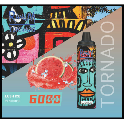 Nouvelle arrivée Randm Tornado Vape 6000 Hits