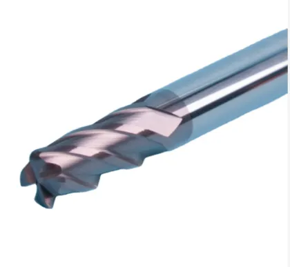Flat End Mills Cutting Tools Carbide Corner Radius
