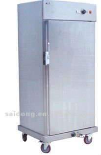stainless steel Food Warmer Cart with cabinet DH-11-21