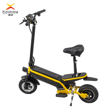 Koltuklu İki Tekerlekli Güçlü Motorlu Elektrikli Scooter