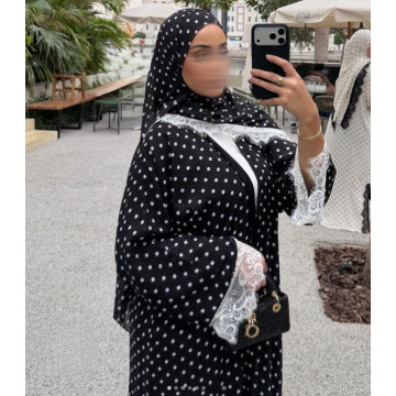 ست توری دو تکه عبایی با حجاب