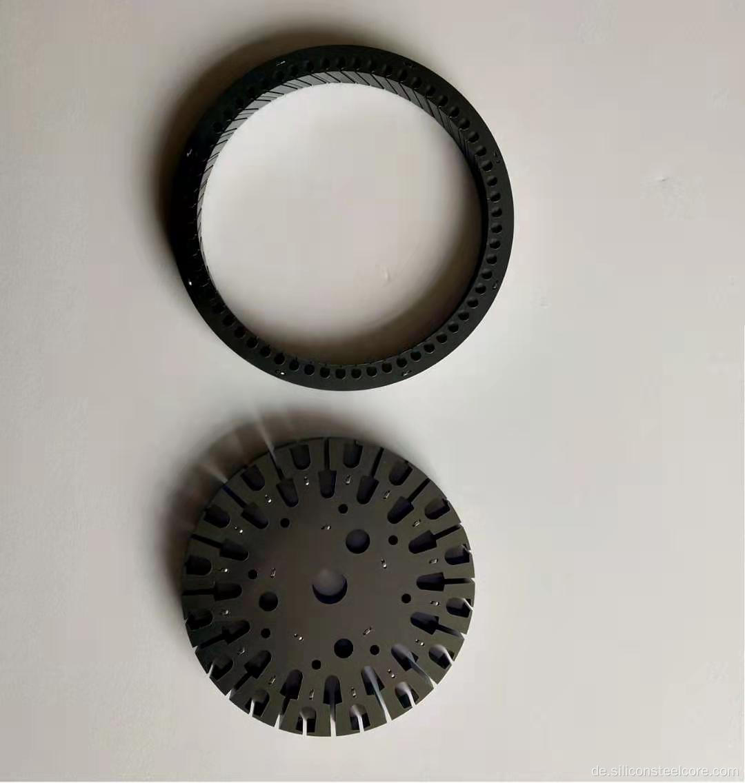 Motorlaminierung /Stator und Rotor für Deckenventilator mit 0,5 mm Dicke Siliziumstahl 153 mm Durchmesser