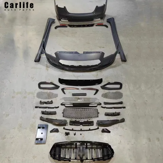 2013-2017 Maserati Quattroporte Facelift Bumpers Body Kit for 2023 Trofeo Conversion