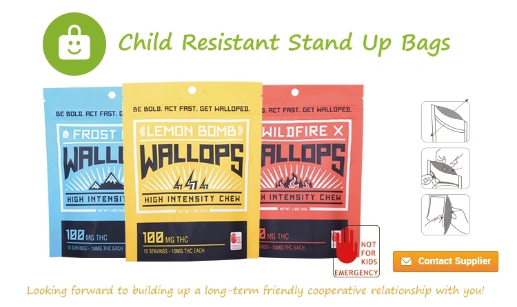 Child-Resistant Medicinal Bags and Pouches