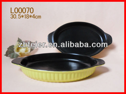 ceramic bakeware black