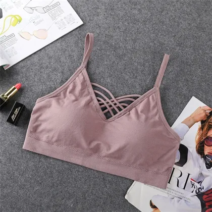 Seamless Yoga Gym Sport Bra Vest for Women