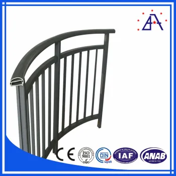 25 years manufacturer for aluminum handrail profile