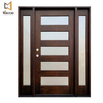 Modern Style Customized Security Aluminium Entry Pivot Doors for Houses: Popular Choices in the Market