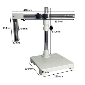 China Single/Double Arm Microscope Universal Stand for Stereo Microscopes