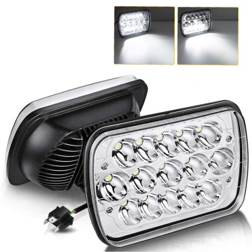 7x6 LED Headlights for Jeep Wrangler YJ XJ Cherokee 5x7 H6054/H5054