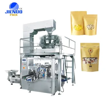 GD8-200B Automatic Stand Up Pouch Powder Zipper Bag Making Packing Filling Machine