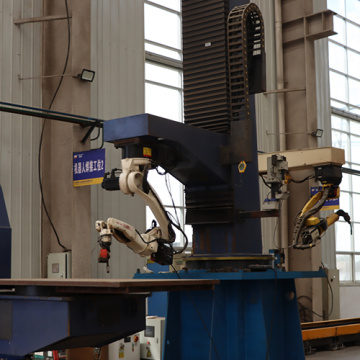 Estación de trabajo de soldadura automática para robot en estructura