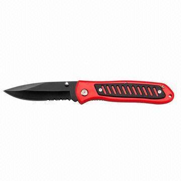 Stainless Steel Knife with Plastic Handle, Attractive Design