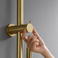 Brushed Gold PVD Shower System