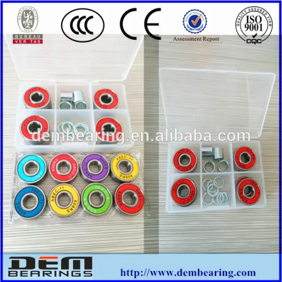 608RS ball bearing 8*22*7 with bearing sapcers