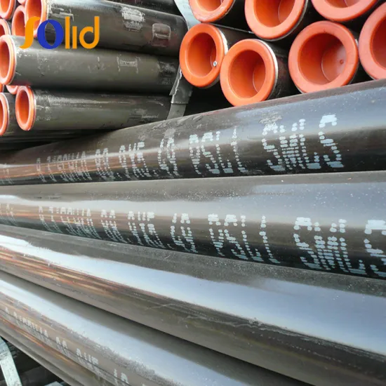 Large diameter astm 519 rigid galvanized seamless steel pipe
