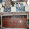 Electric flap garage door