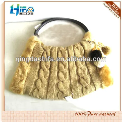 HIFA Lady Woolen Knitted Bag