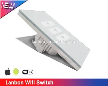 2016 New Wireless WIFI touch light switches for home automation smart home wall switch (EU,USA,UK,Standard )