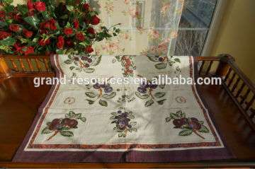 Printed tablecloth fruits tablecloth