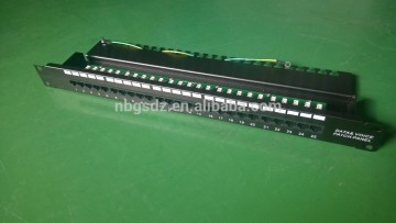 Manufactor rj45 module 25 port patch panel with best price