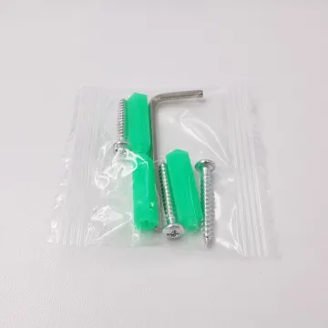 Bagged Hardware TA Screws Anchors Hex Key