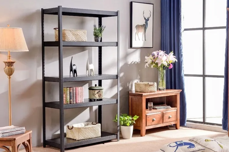 Home Office Use Metal Steel Display Shelf Rack