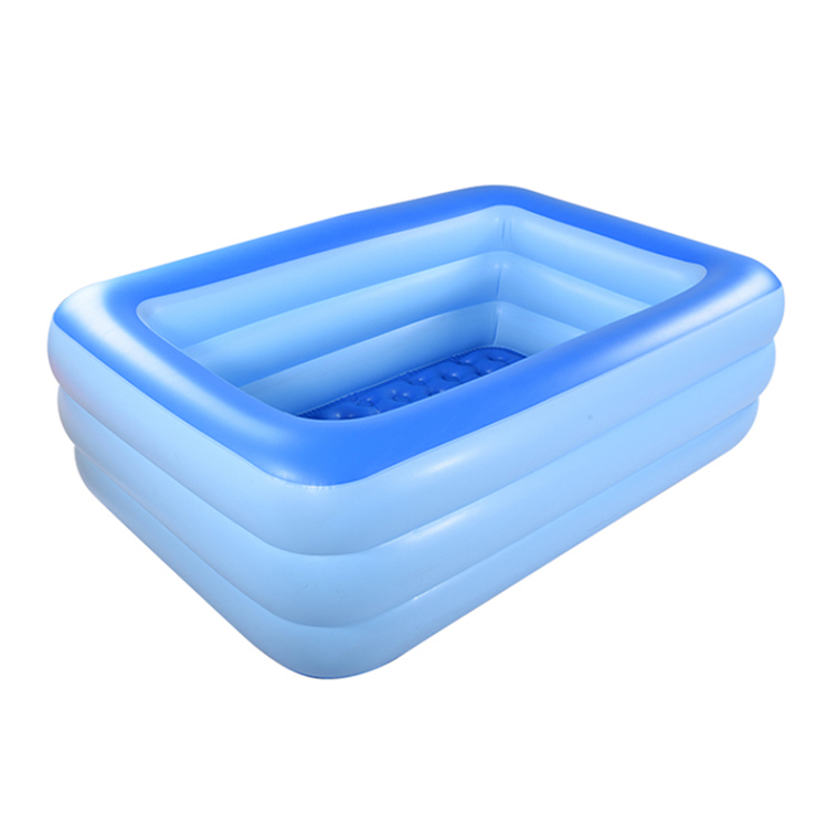 Family Inflatable Swimming Pool Rectangle Inflatable Pool