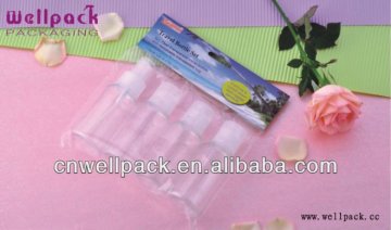 wellpack plastic bottle Travel Kit