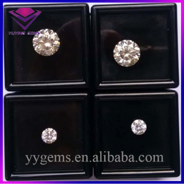 5mm 9mm High Quality Synthetic Round Diamond Cut Moissanite Gemstone Prices
