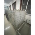 Industrial storage cage with hollow plate PP