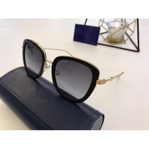 Sun Jin Metal Acetate Material Sunglasses Женски стил